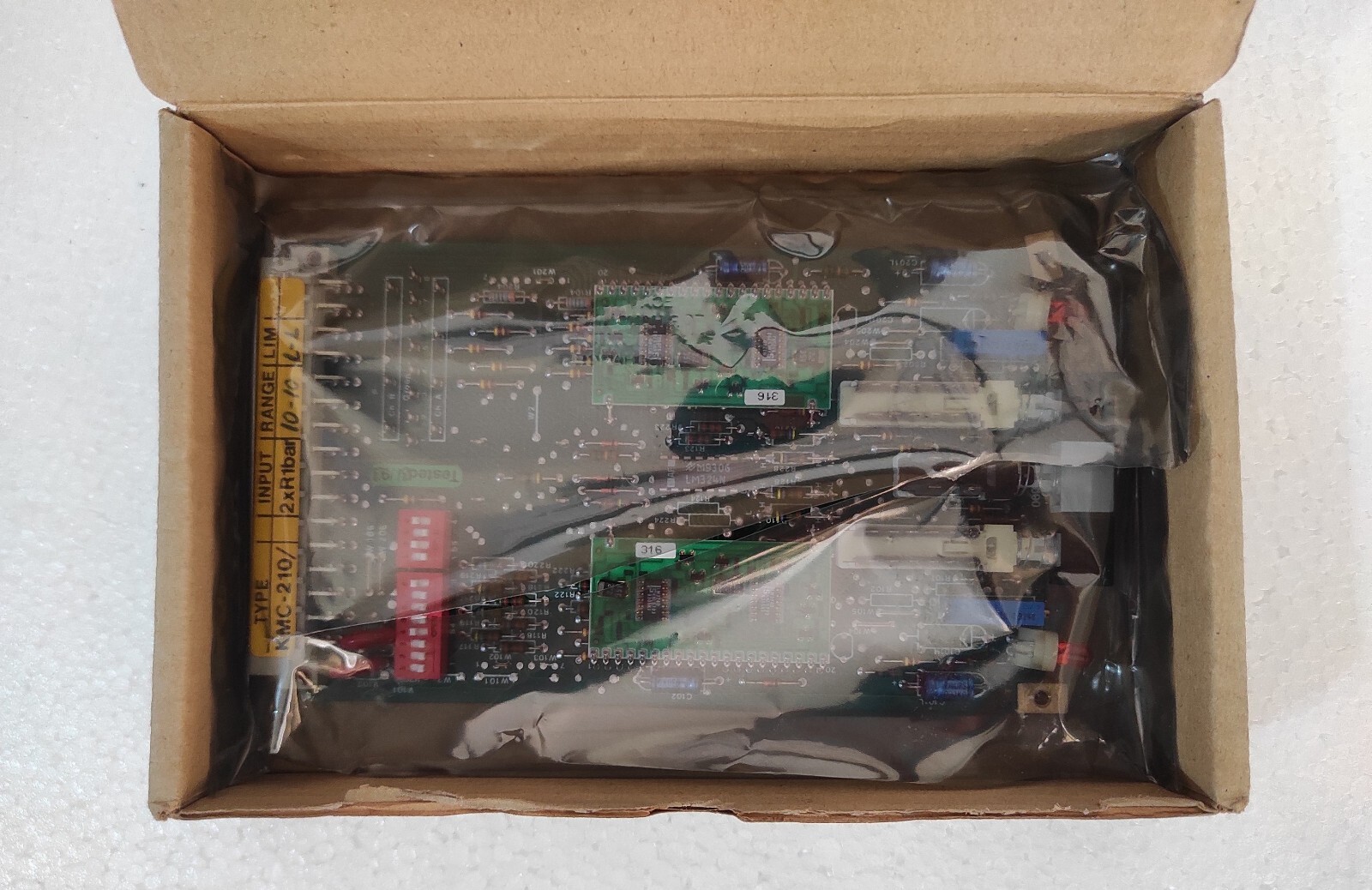 AUTRONICA KMC-210 / KMC 210 Input 2XR1Bar  Range 10-10 LIM L-L CHANNEL CARD